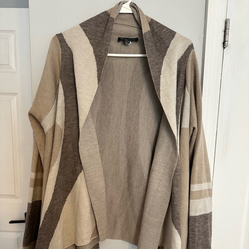 INC International Concepts Tan Cardigan